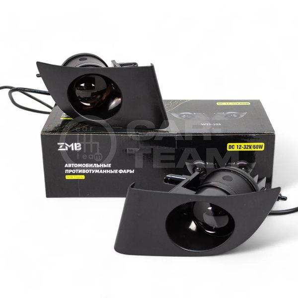 Противотуманные фары (ПТФ) Toyota Prado "ZMB" лазерные с Bi-LED модулем (арт. WD-103)
