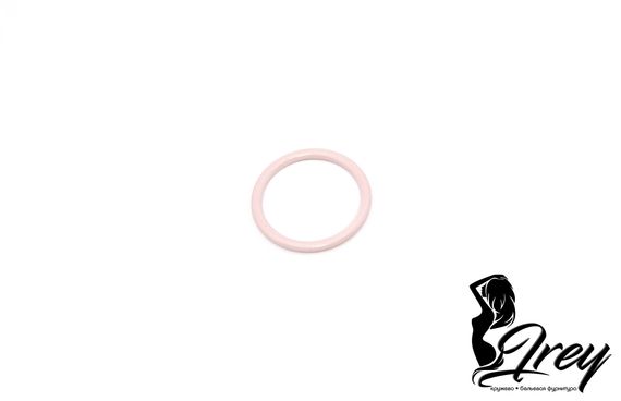 Кольцо Arta-F, 15 мм, металл, серебристый пион 168