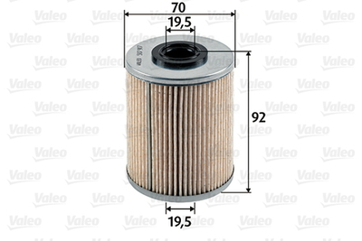 VALEO - 587907-VAL - Fuel Filter