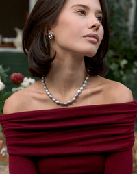 Колье Baroque grey