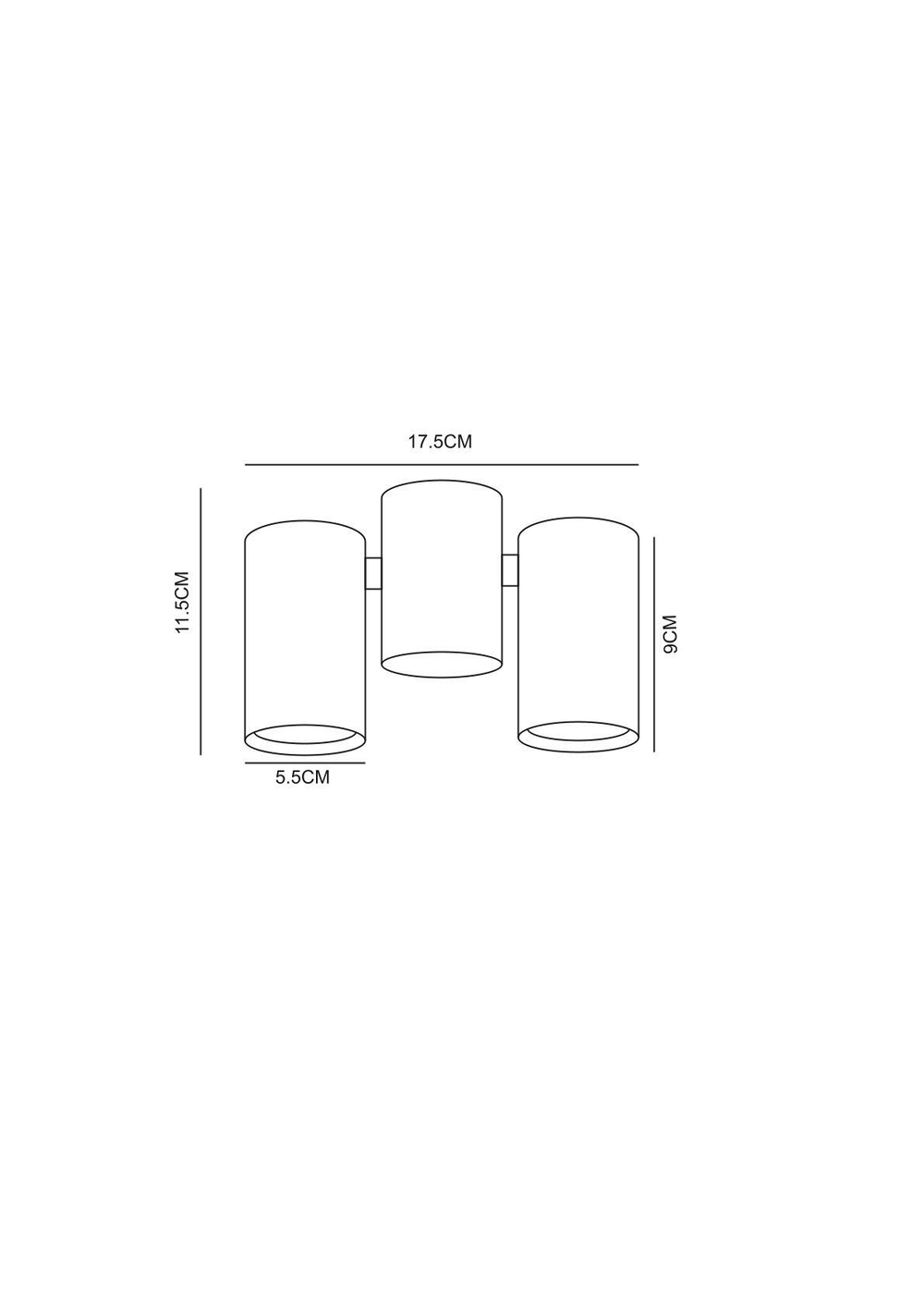 Светильник потолочный Arte Lamp Gavroche A1511PL-2BK