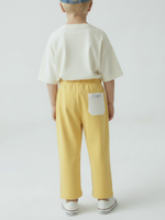Брюки детские POINT желтый/молочный