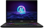 Ноутбук  MSI Pulse 16 AI C1VGKG-018RU 16 ", Core Ultra 7, 16 Гб RAM, 1 Тб SSD, GeForce RTX 4070, Черный