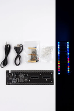 Набор для самостоятельной сборки и пайки (конструктор) &quot;20-сегментный музыкальный разноцветный LED с