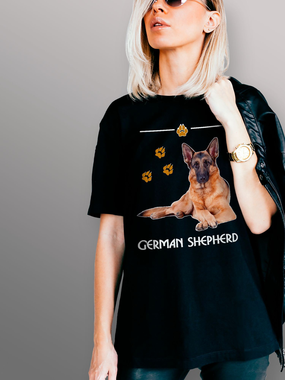Футболка немецкая овчарка