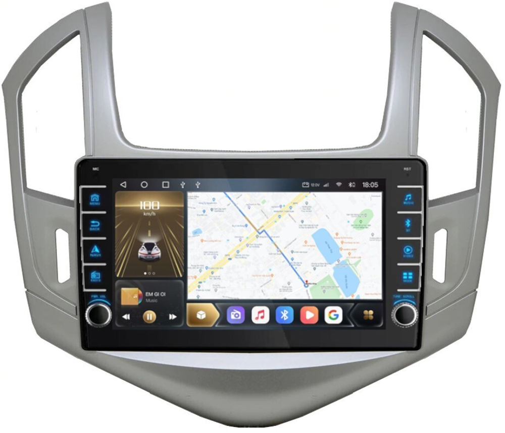 Магнитола для Chevrolet Cruze 2012-2015 - Carmedia OL-9292 (кнопки и крутилки), Android 12, TS10,  CarPlay, 4G SIM-слот