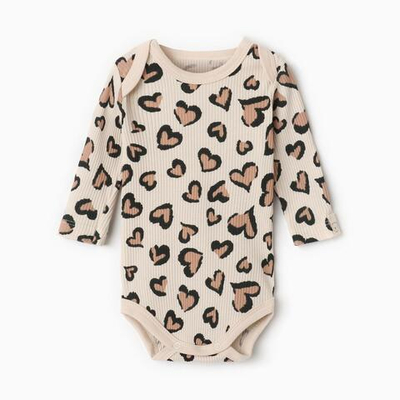Боди с дл. рукавом Leo love, рост 80-86 см 10207404 (Крошка Я)