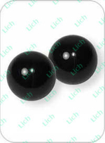 Тяжелые вагинальные шарики черного цвета