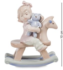 JP-36/18 Фигурка «Девочка на лошадке» (Pavone)
