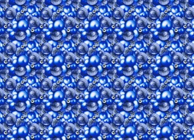 Бумага упаковочная 50х70 см «Волшебные шары», сапфир (1 лист)