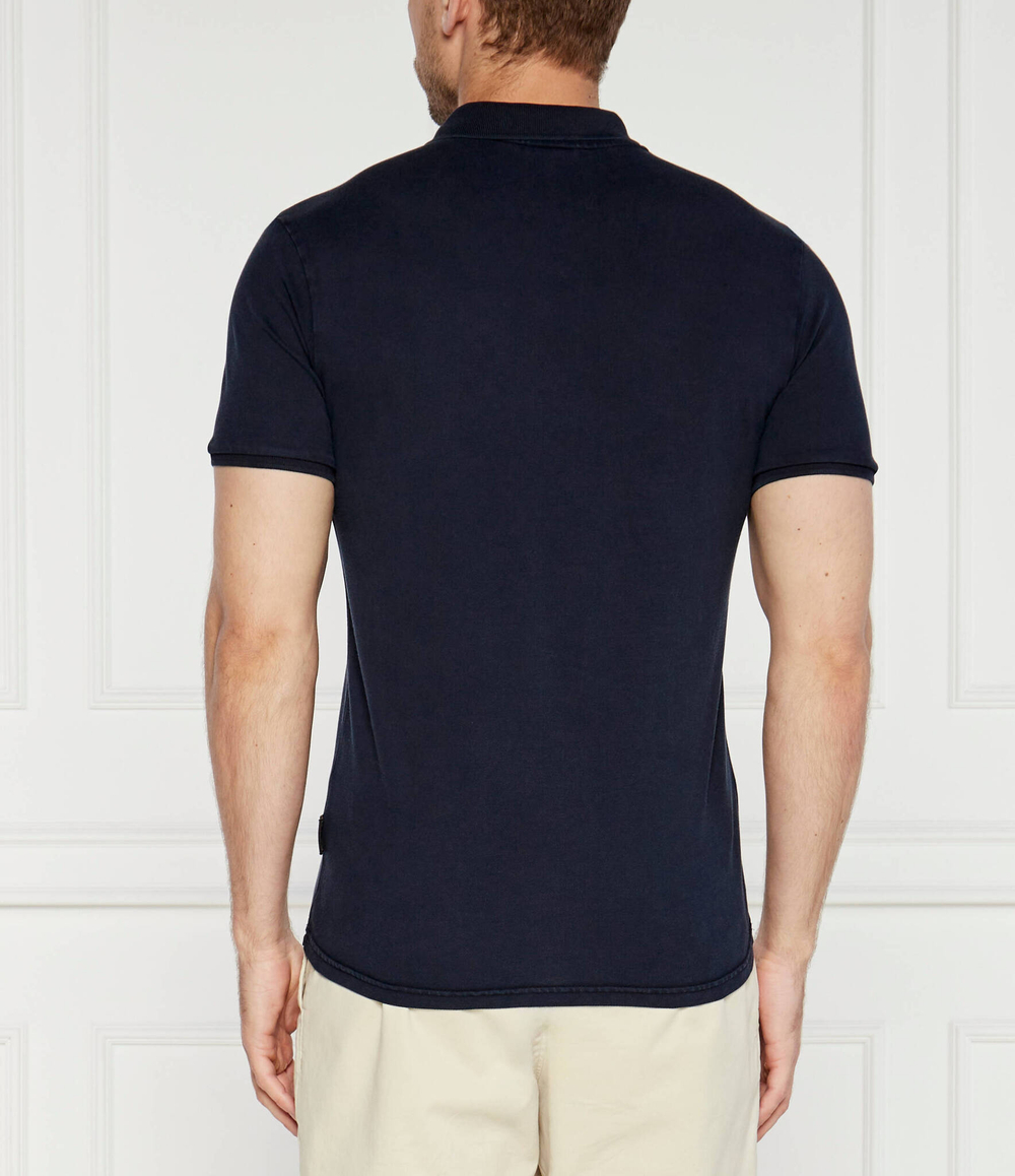 Поло E-COLVILLE Napapijri - темно-синий(NP0A4HPX)