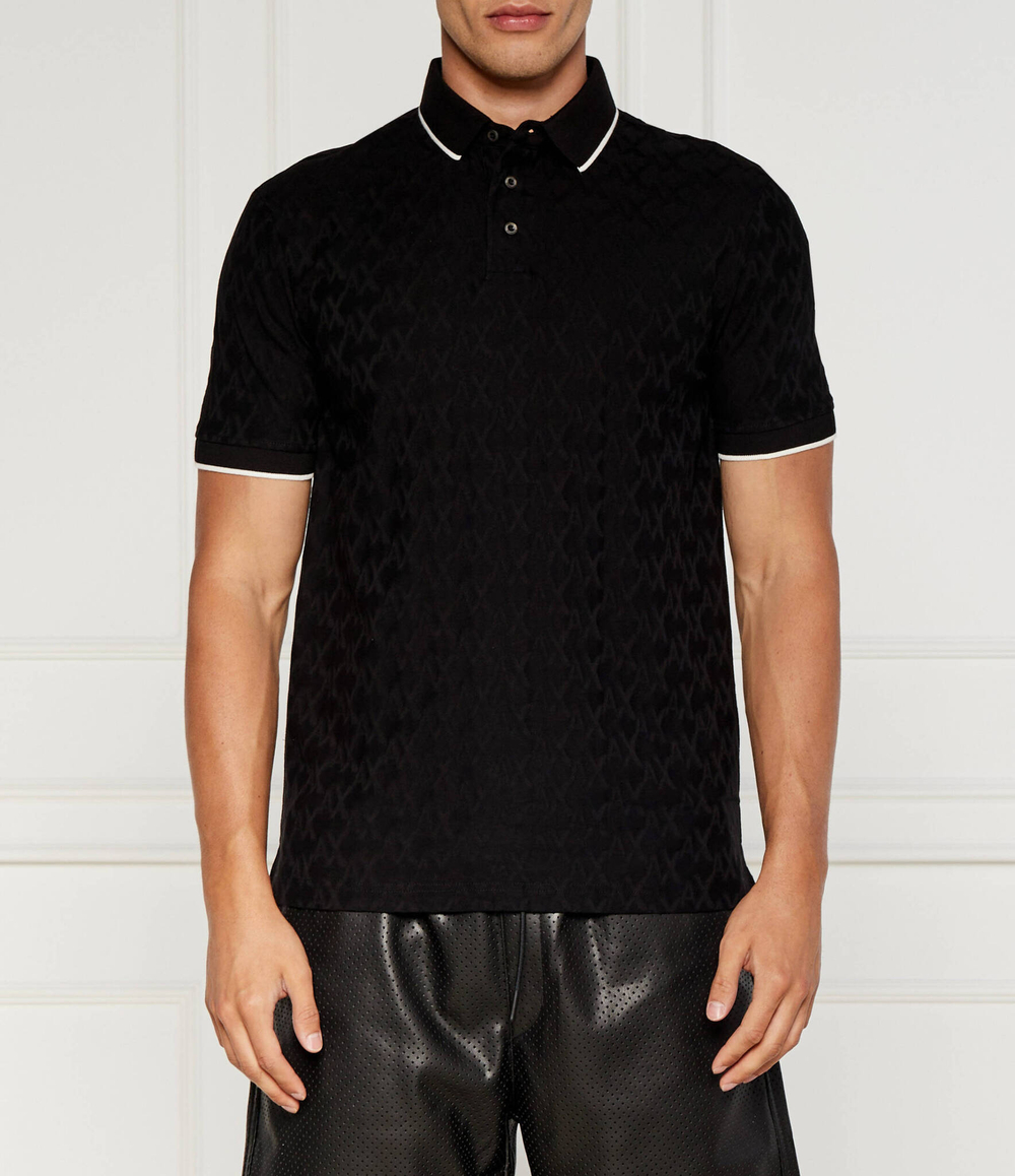 Поло Armani Exchange - черный(6DZFLA ZJ2ZZ)