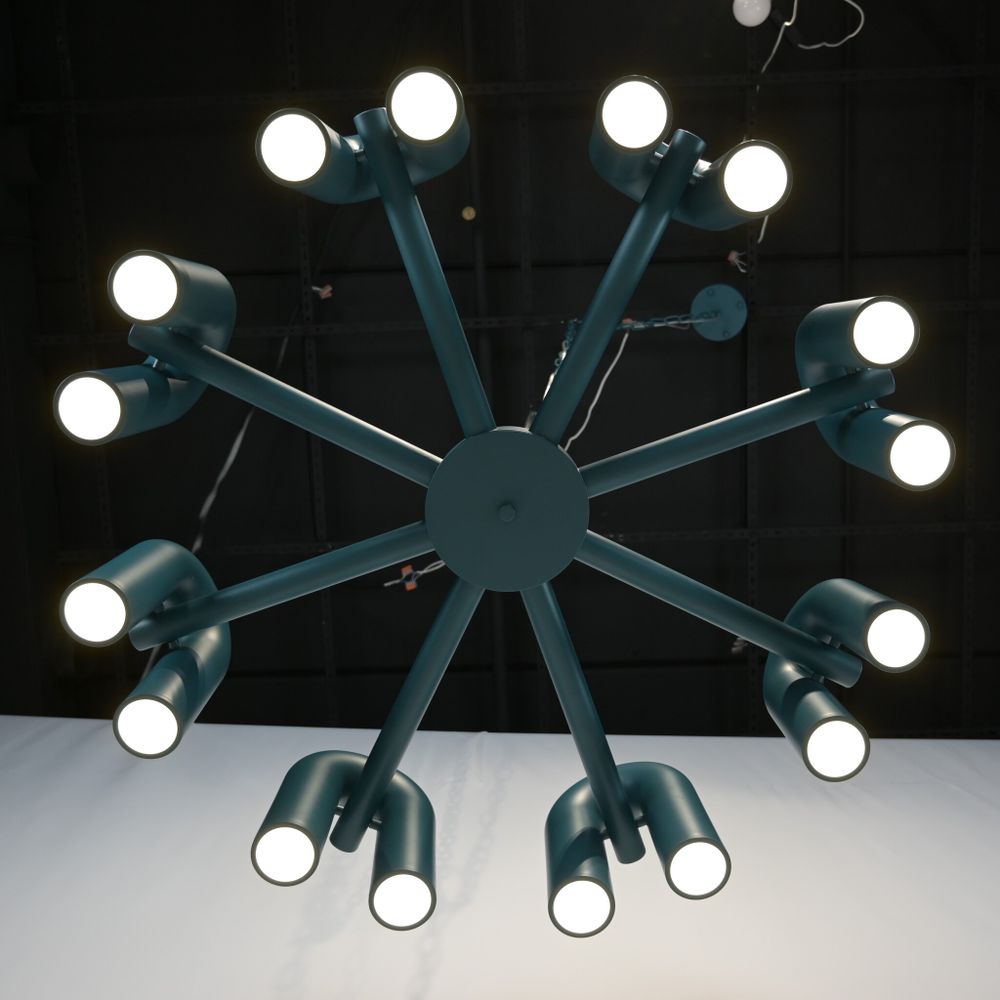 Подвесная Люстра Fanny 16 Green By Imperiumloft