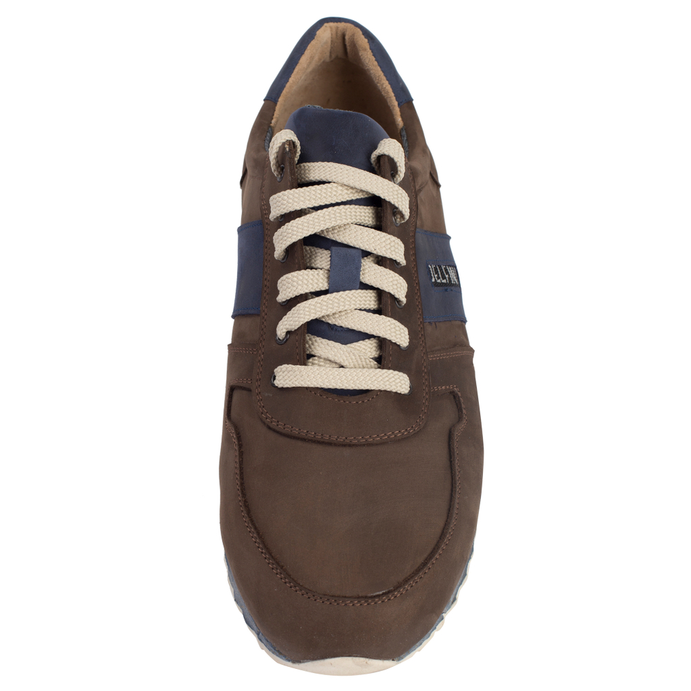 701396 полуботинки мужские коричнево-синие