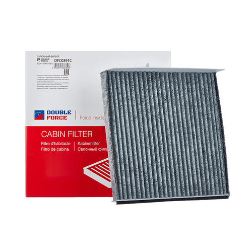 Фильтр салонный DOUBLE FORCE (Угольный) DFC0391C