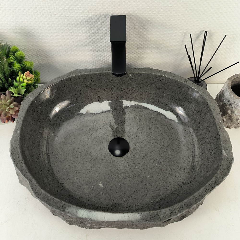 Раковина из андезита Erozy Grey EA-65010 56*46*15 0040