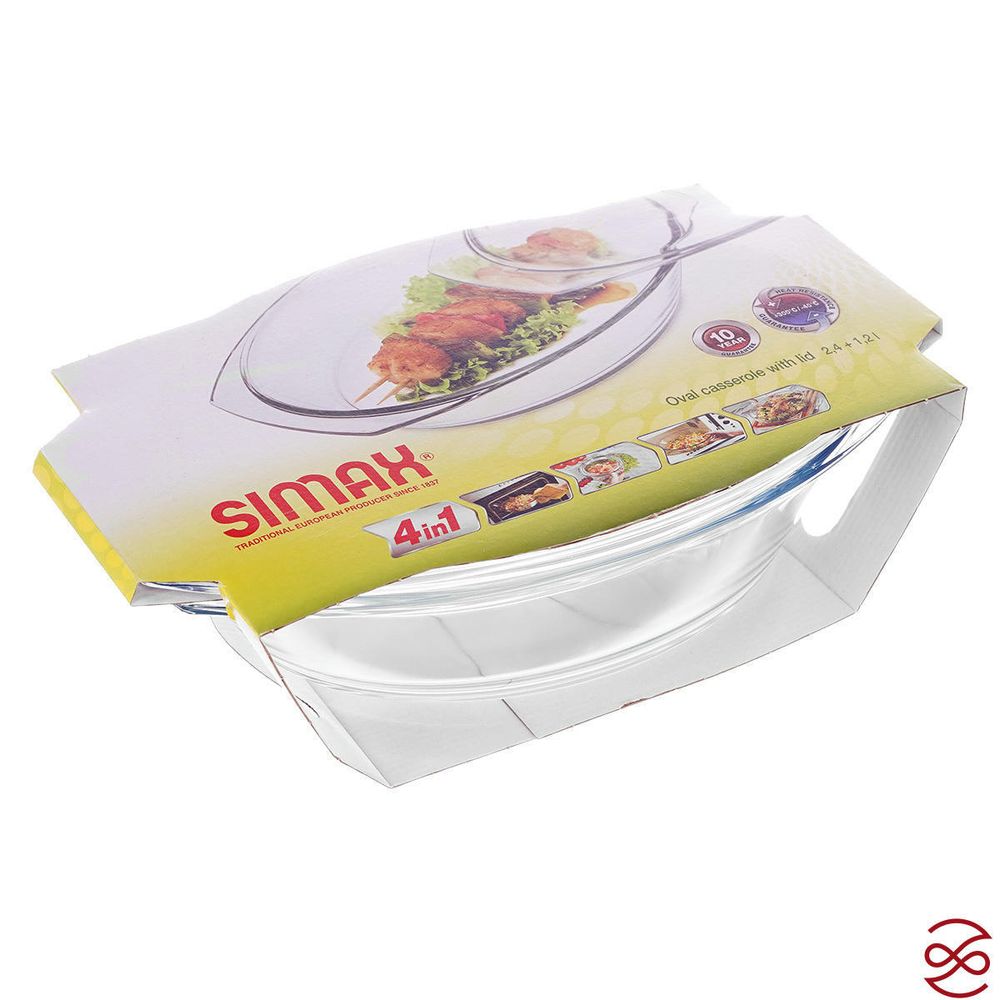 Кастрюля 2,4 л Simax (жаропрочная)