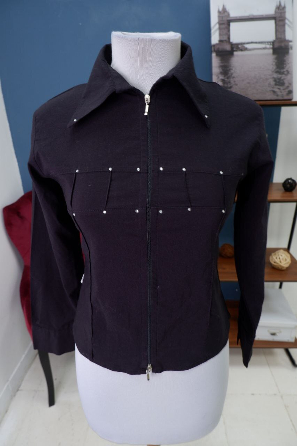 Рубашка Coskun  на молнии 46 размер