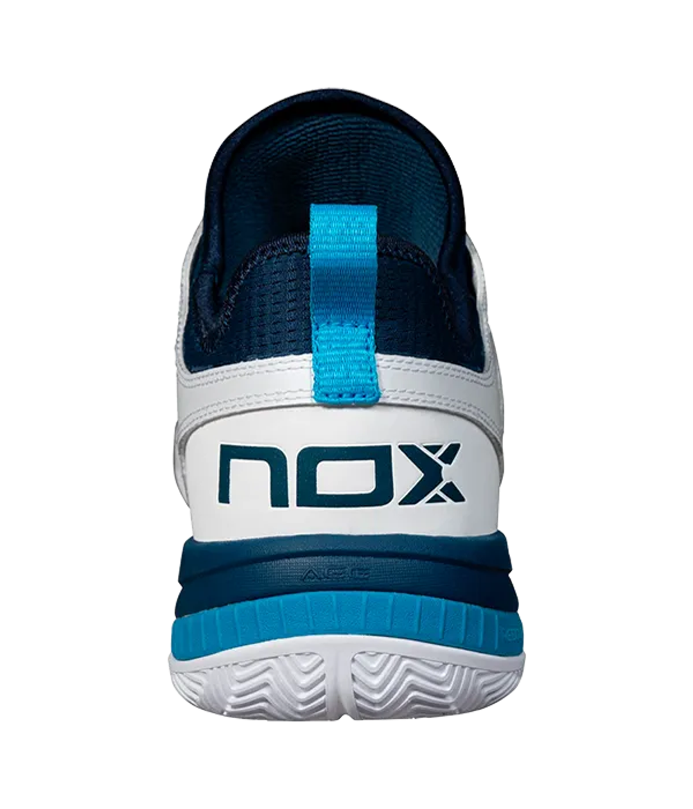 NOX Nerbo Белые-Шведские синие кроссовки