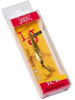 Блесна вертикальная зимняя Lucky John S-2 с тройником (42мм, 3гр)