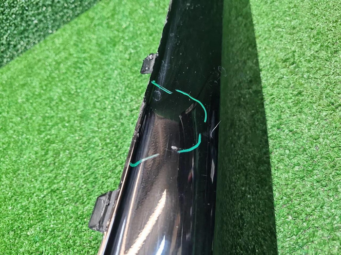 Накладка бампера левая Mercedes S W223 (20-нв) AMG