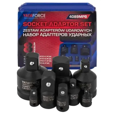Адаптеры ударные, набор 8пр. YATAFORCE YF-4089MPB