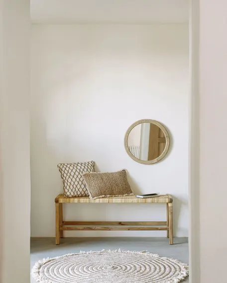 Зеркало Alum из массива минди 50 см