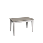 Стол обеденный «Форест» 120х70 белый воск/антрацит