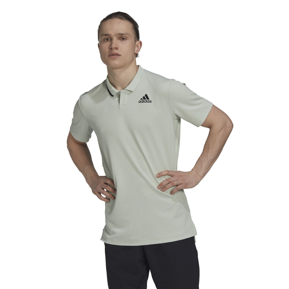Мужское теннисное поло adidas US Series Polo Men - Green