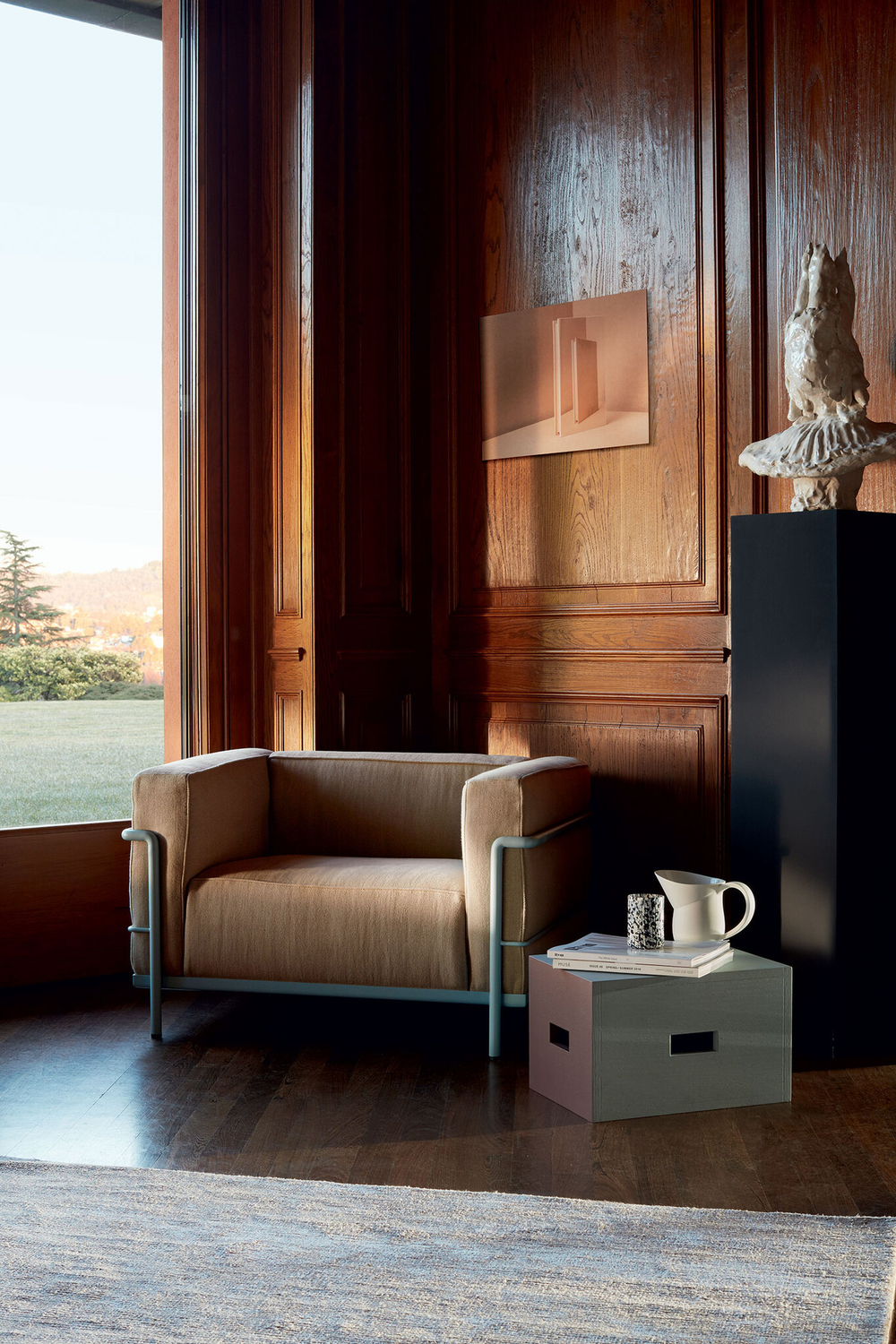 Диван Cassina 3 FAUTEUIL GRAND CONFORT, GRAND MODÈLE, DEUX PLACES
