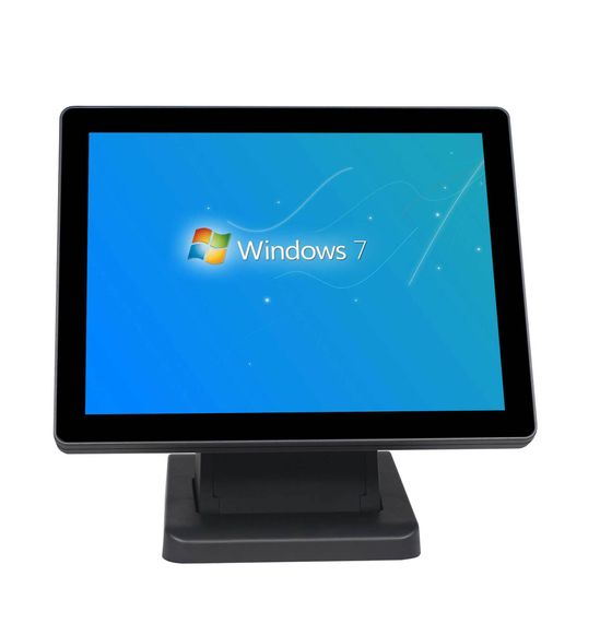 Сенсорный моноблок POScenter JAM (15&quot;, P-CAP touch, Intel® J1900 2.0GHz; 4Gb RAM; 128Gb SSD; MSR) черный