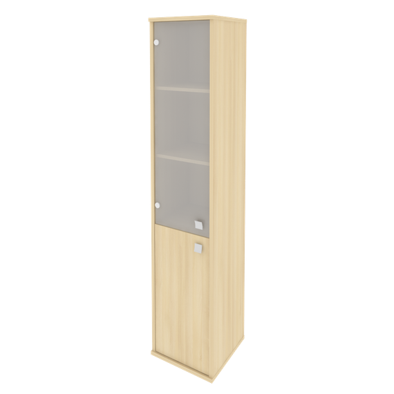 Стайл Шкаф высокий узкий левый Л.СУ-1.2 (L)  412*410*1980