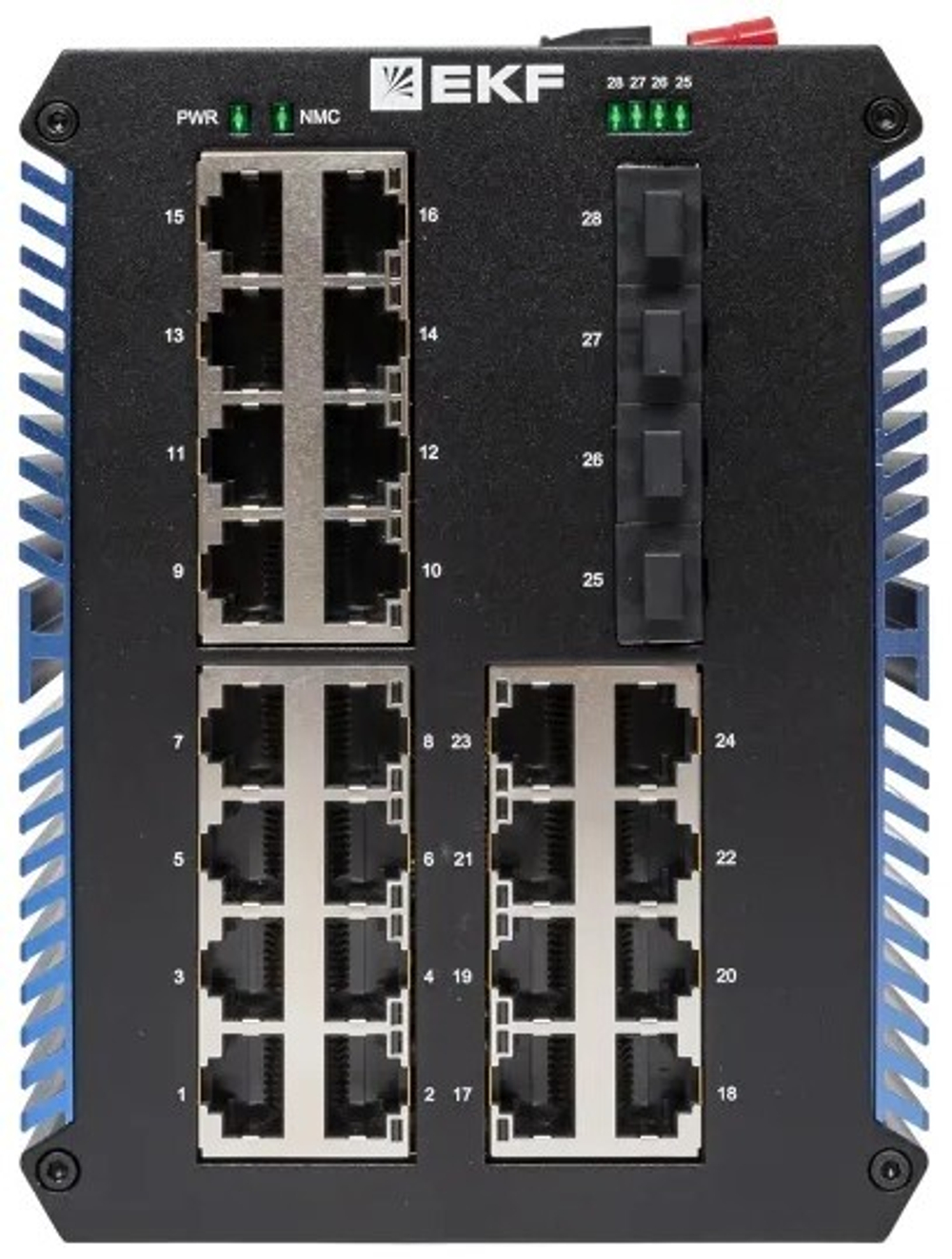 Коммутатор промышленный неуправляемый EKF TSX-U-4GX/SFP-24GTP