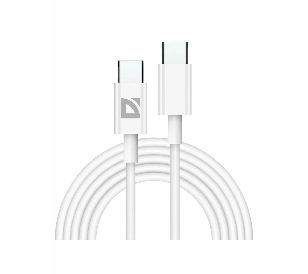 Кабель DEFENDER (87537) USB кабель F182 2м, белый