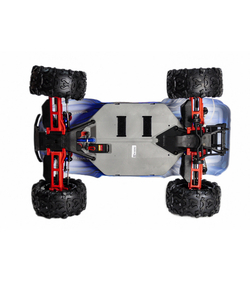 Радиоуправляемый монстр Remo Hobby Dinosaurs Master Brushless UPGRADE PLUS (синий) 4WD 2.4G 1/8 RTR