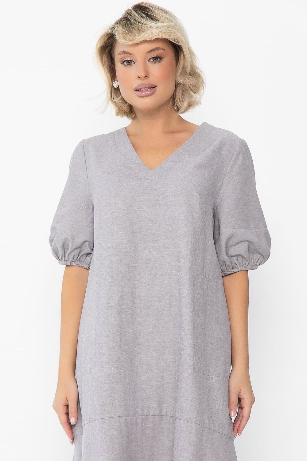 Платье Калифорния (серое) П14044-30М LT Collection