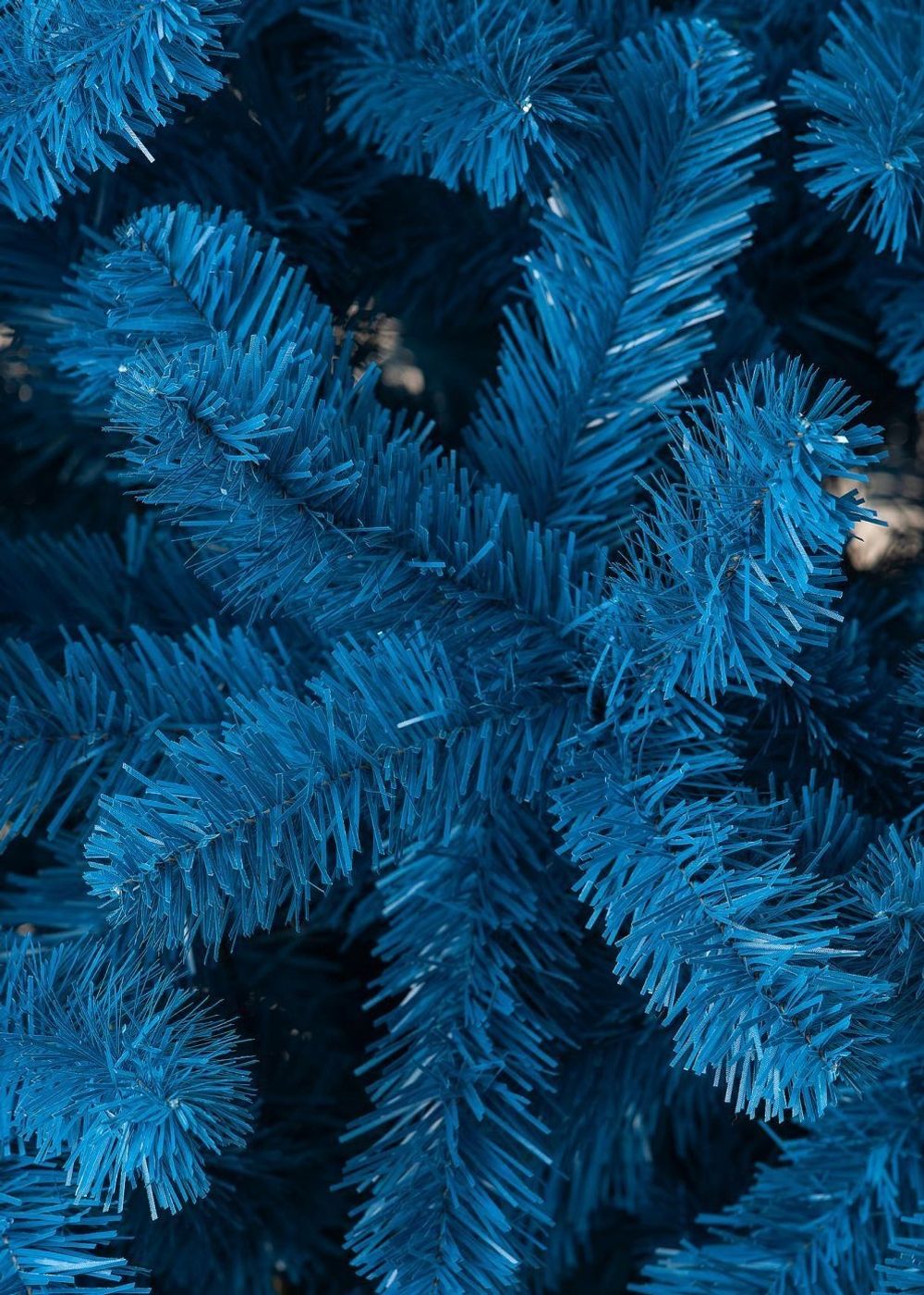 Искусственная синяя елка «Морозная» (пвх) 180 см / 1.8 м