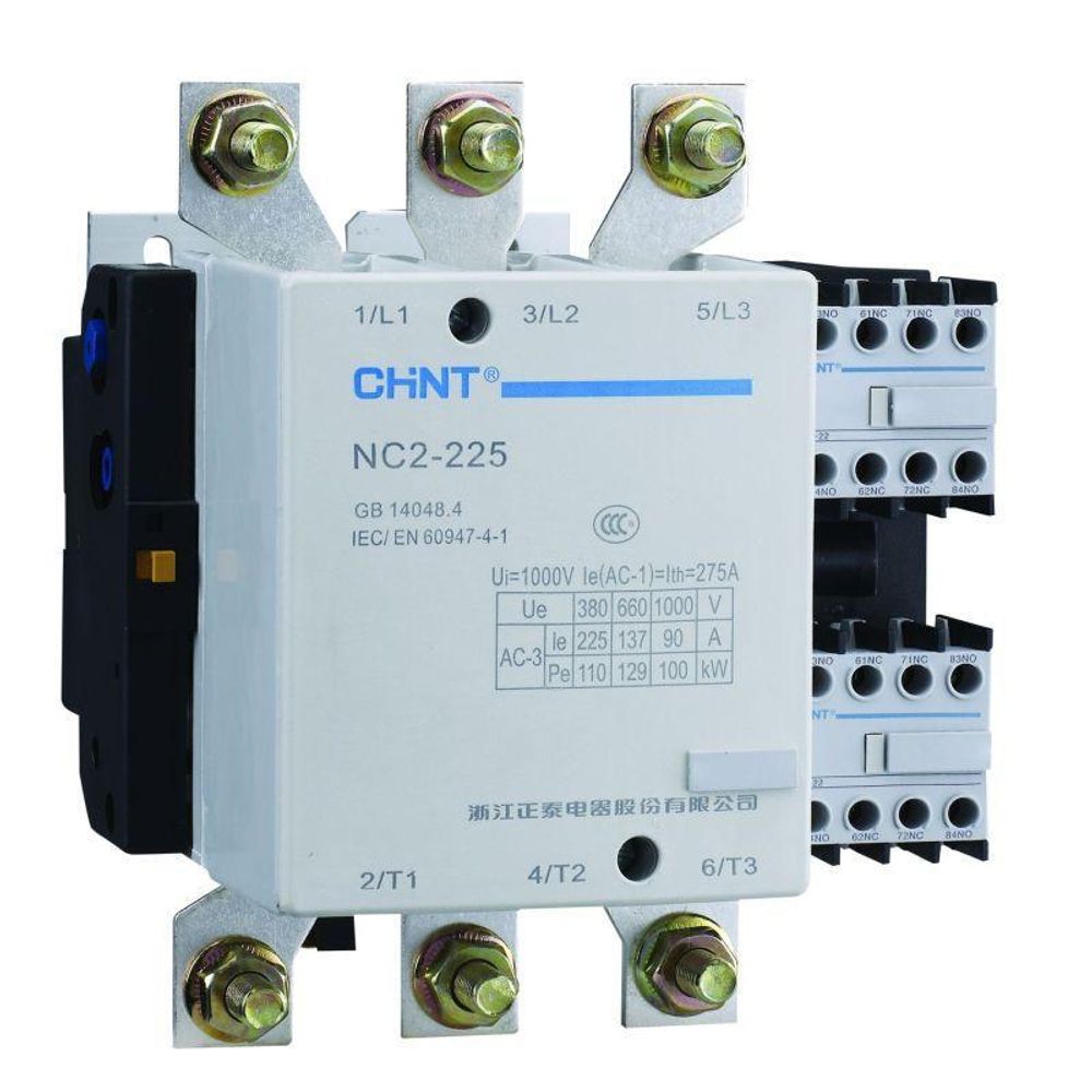 Контактор NC2-225 225А 110В AC-3 50Гц (R) CHINT 236978