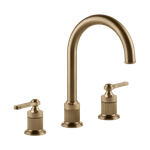Gessi Venti20 Смеситель для раковины на 3 отверстия, высота излива 168 мм., в комплекте с донным клапаном