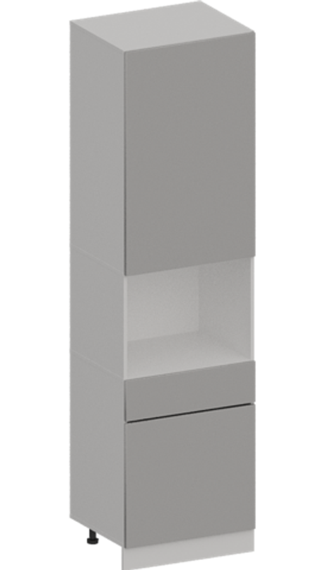 Кухня Модуль ШП1Я 600М Ликата / Лайт Грей