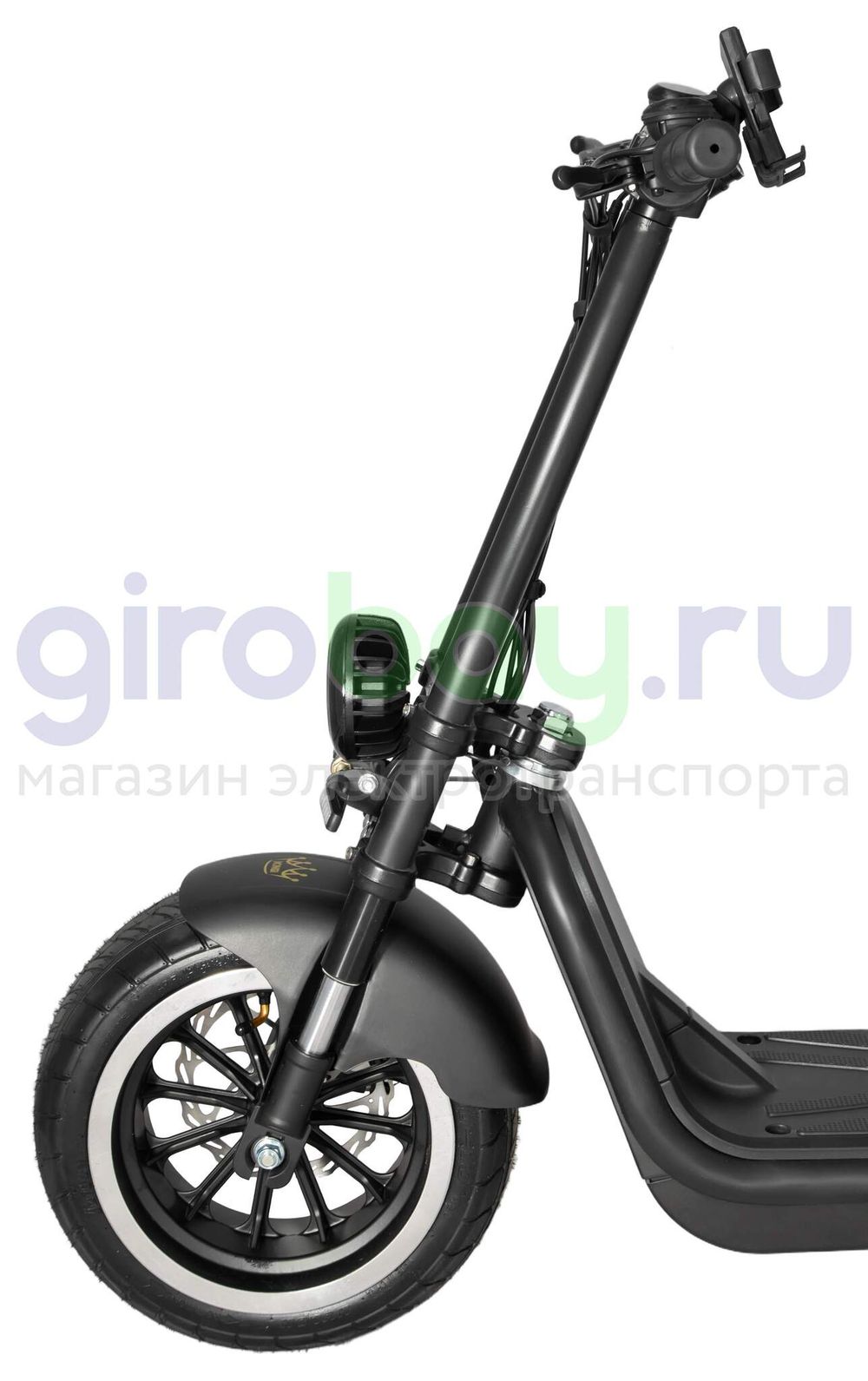 Электроскутер IKINGI X2 PRO (48V/21Ah) - Черный фото №13