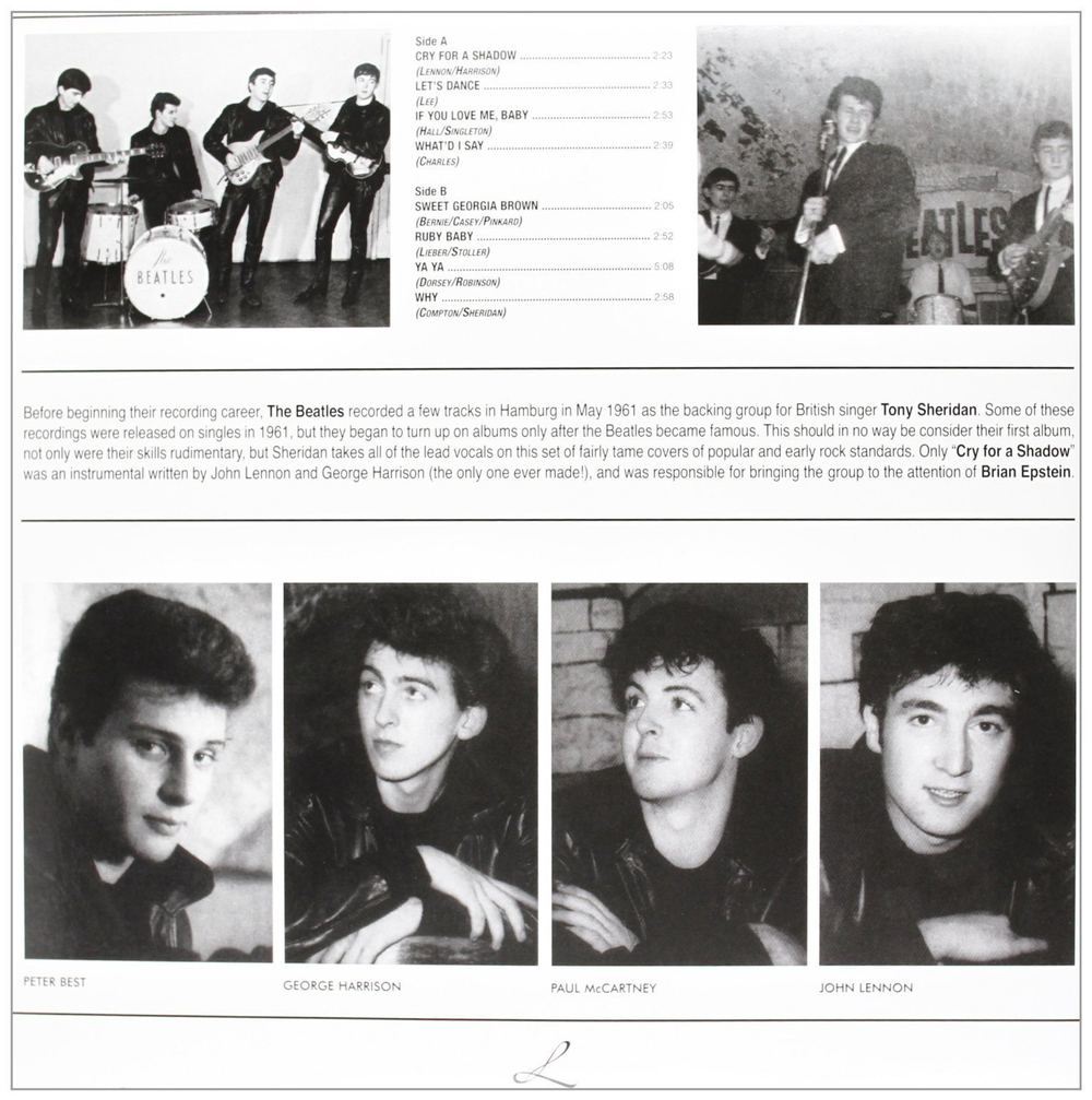 The Beatles & Tony Sheridan / This Is The... The Savage Young Beatles (LP+CD)