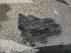 Юбка заднего бампера Hyundai Creta 1 (GS) 16-21 Б/У Оригинал 86612M0000