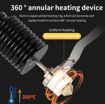 Печатная головка CHC-V6 Hotend 24 В 50 Вт с керамическим нагревателем