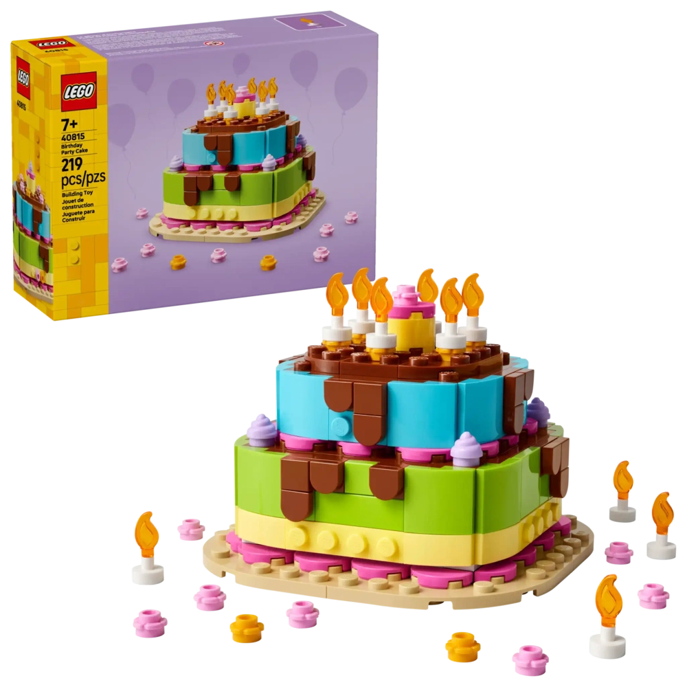 Конструктор LEGO 40815 Торт на день рождения