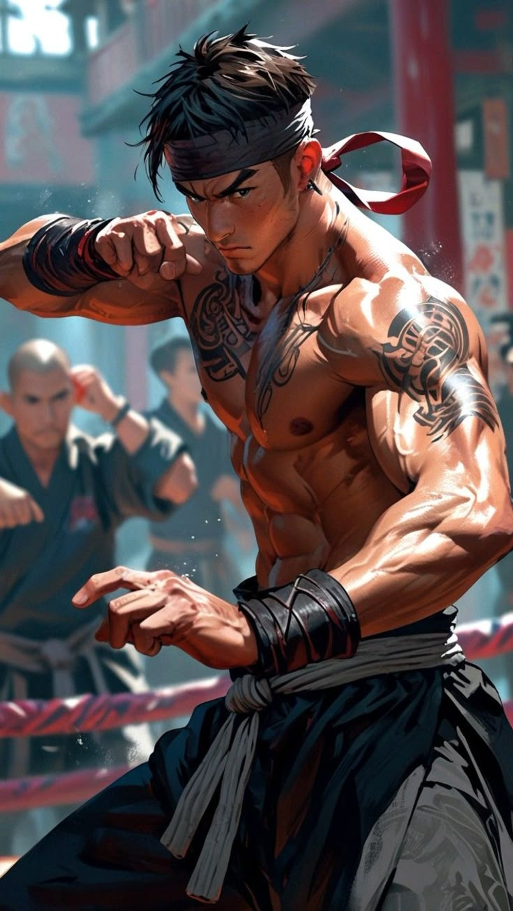 Кастомный заказ (Дроу монах 3д)