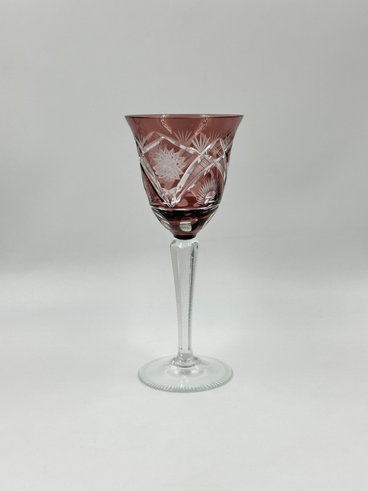 Бокал с фиолетовой чашей
