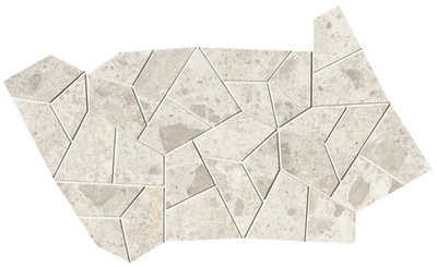 Мозаика Nativa White Fly Mosaico Satin 25x41.5