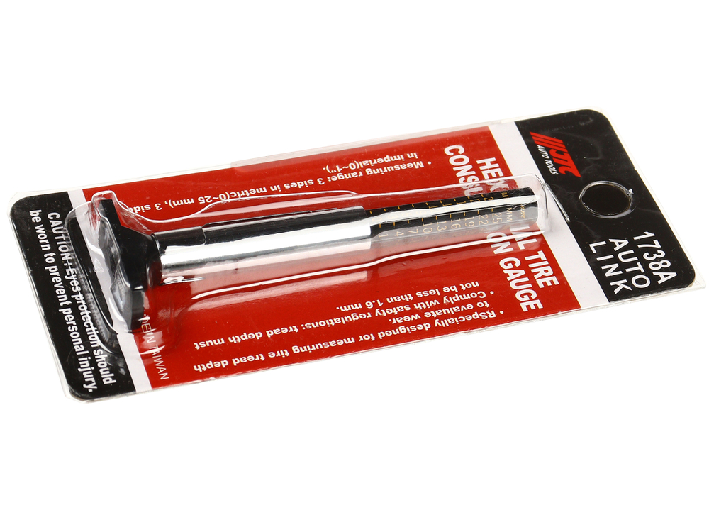 Индикатор износа шин, диапазон измерения 0-25мм JTC