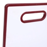 Доска разделочная пластиковая 37*23см «Снежинки»